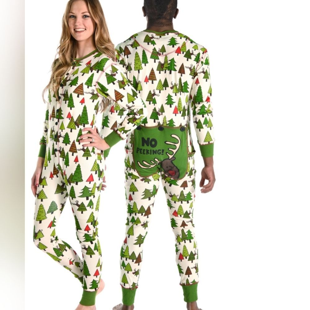 Lazy One No Peeking Flapjack Button Front One Pie… - image 1